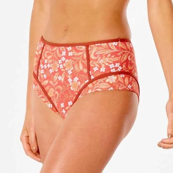 ☀️RIP CURL☀️ LUNAR TIDES FIXED TRI LUNAR TIDES HIGHWAIST CHEEKY BIKINI
